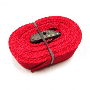 Sjorband fasty 250 cm rood type 124